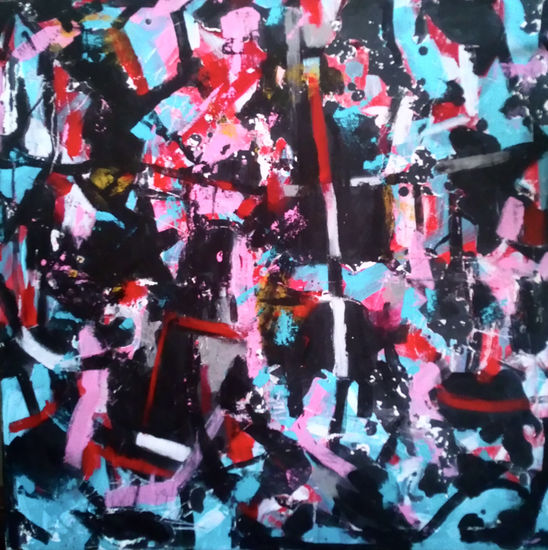 Fondo negro II Acrylic Canvas Others