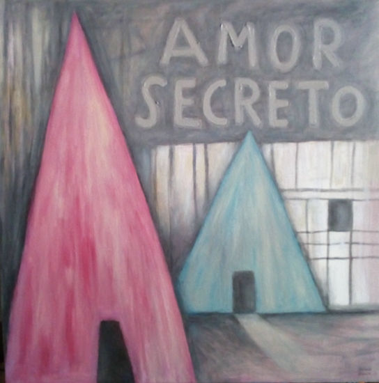 Amor secreto Acrílico Lienzo Otros