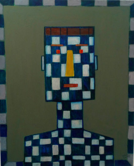 Figura azul