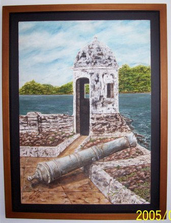 Puerto Rico Oil Canvas Landscaping