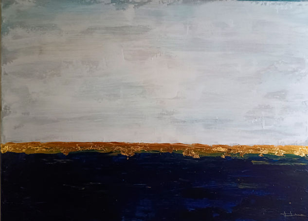 paisaje XXI Acrylic Canvas Marine Painting