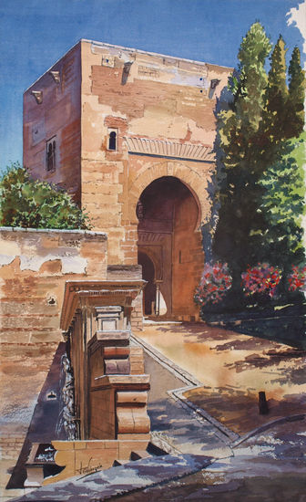 Puerta de la Justicia Watercolour Paper Others