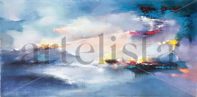 Cloud abstract 1110 Acrylic Canvas Others