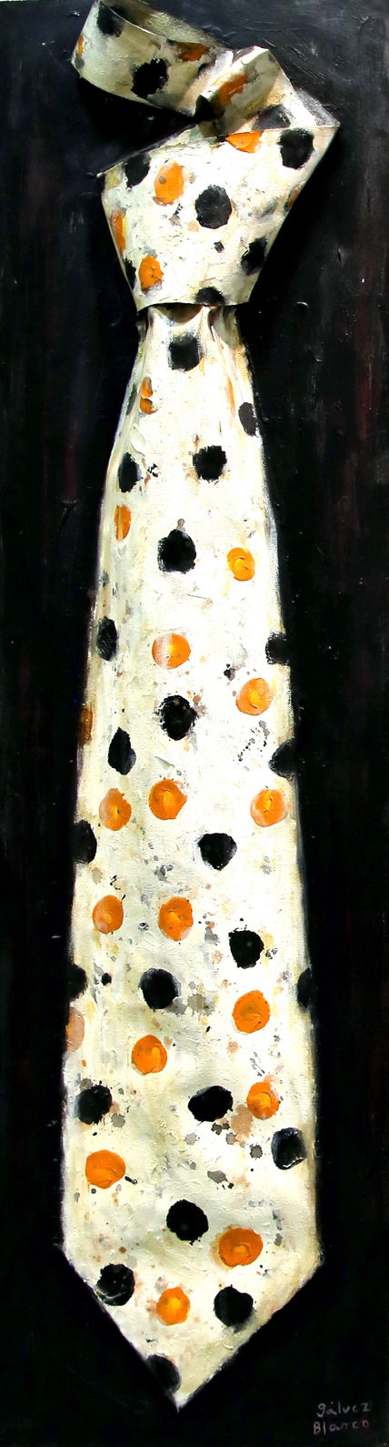 Corbata de lunares