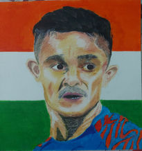 Sunil chettri...