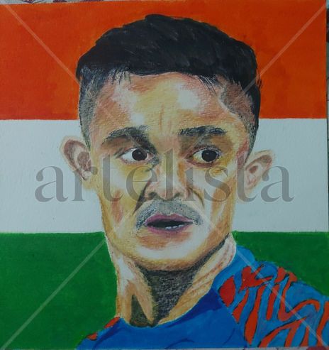 Sunil chettri...