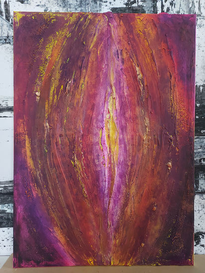 Inner flame Mixed media Canvas Others