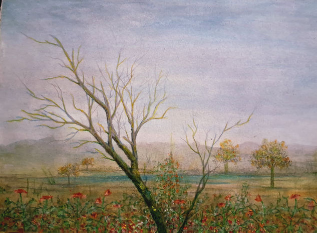 Paisaje Mexicano Watercolour Paper Landscaping