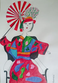 Oriental lady