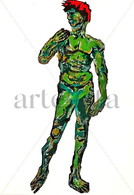 SAMO© X Michelangelo