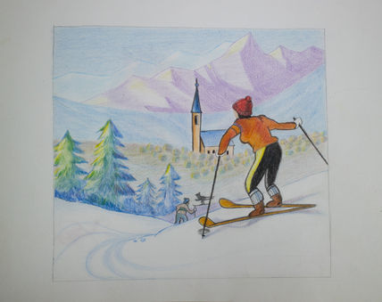 The snow