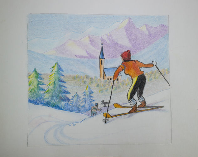 The snow