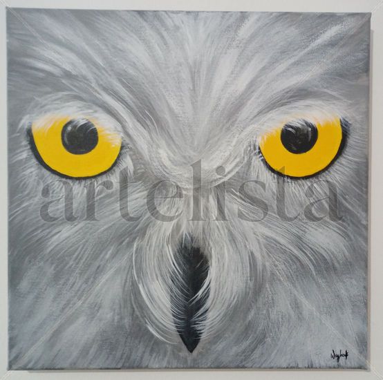 mirada nival Acrylic Canvas Animals