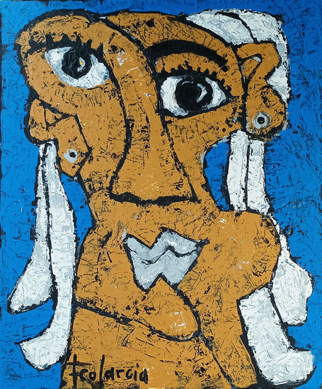 ROSTRO DE MUJER / 1 Acrílico Lienzo Figura