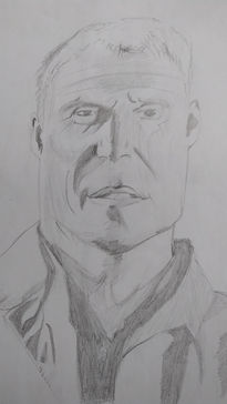 Dibujo de un actor