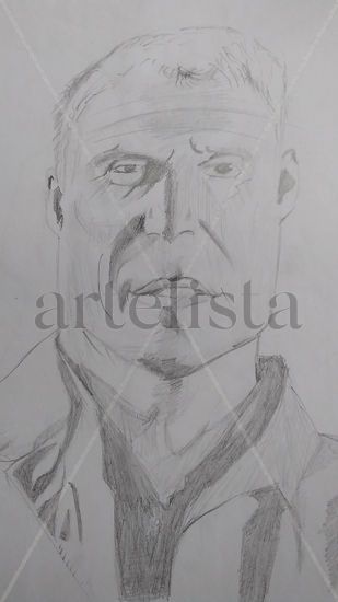 Dibujo de un actor Pencil