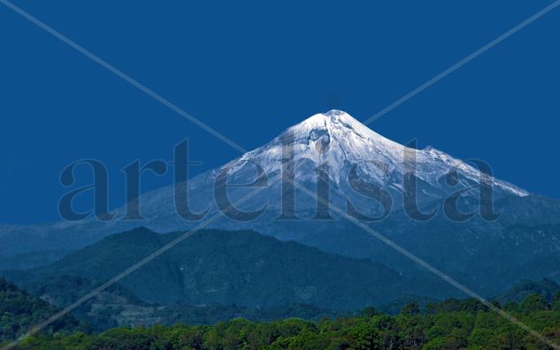 Volcán Pico de Orizaba I Naturaleza Color (Digital)