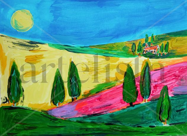 Paisaje de la Toscana/ Tuscany landscape
