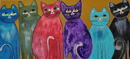 Gatos aristócratas...