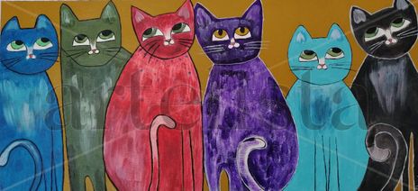 Gatos aristócratas...