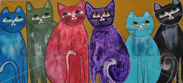 Gatos aristócratas (The aristocrats)