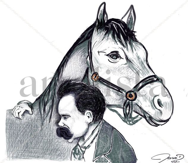 Nietzsche y el abrazo. 