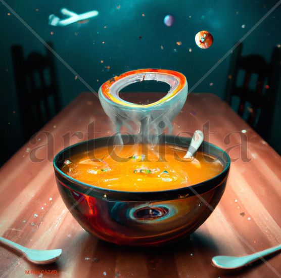 UN PLATO DE SOPA QUE TAMBIÉN ES UN PORTAL A OTRA DIMENSIÓN 