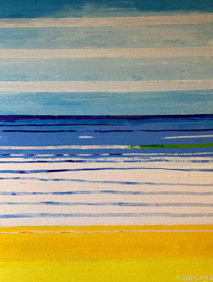 Horizonte azul...