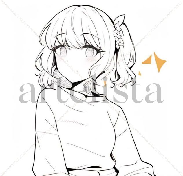 Girl Smile -Manga Style