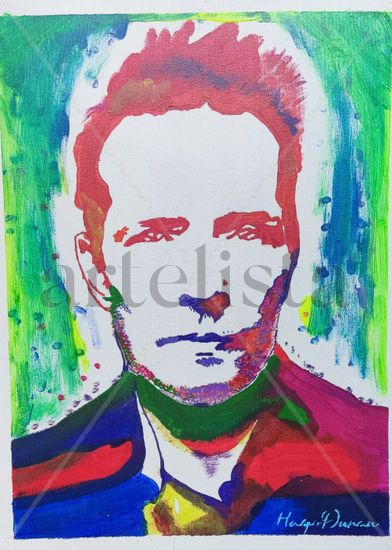 Scott Weiland Acrylic Canvas Portrait