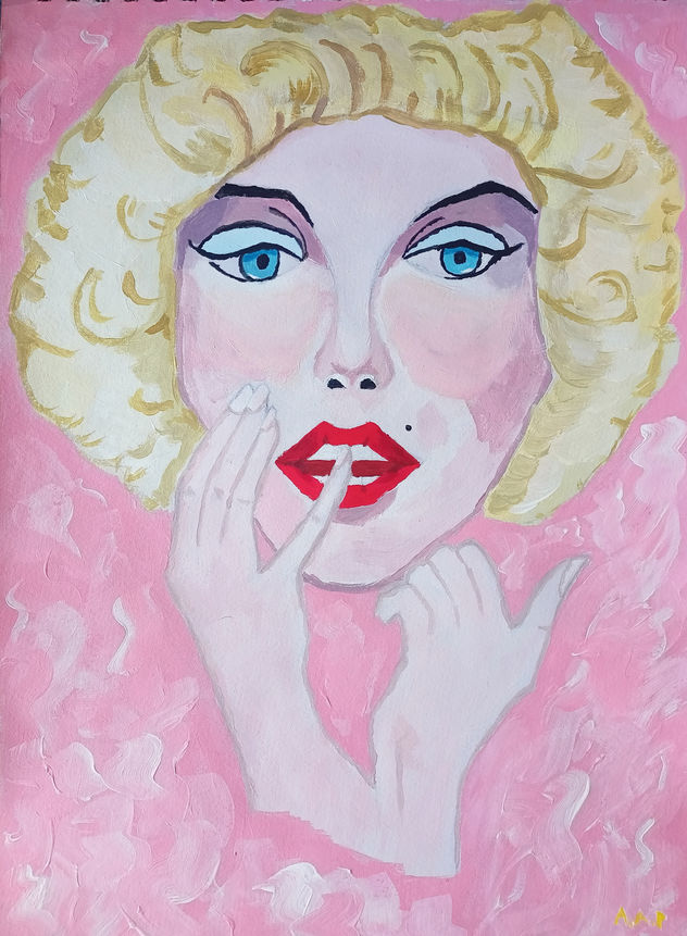 Sexy girl - Mujer sexy -  Pin Up girl - Pop art- Marilyn