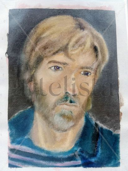 Autorretrato Oil Paper Portrait