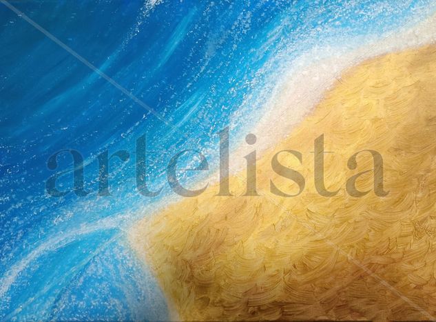 Espuma de mar Acrylic Canvas Marine Painting