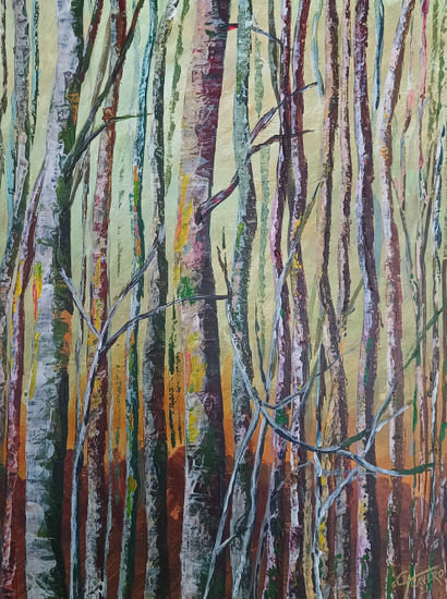 Bosque en verde Acrylic Panel Others