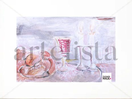 Mesa de Shabbat...