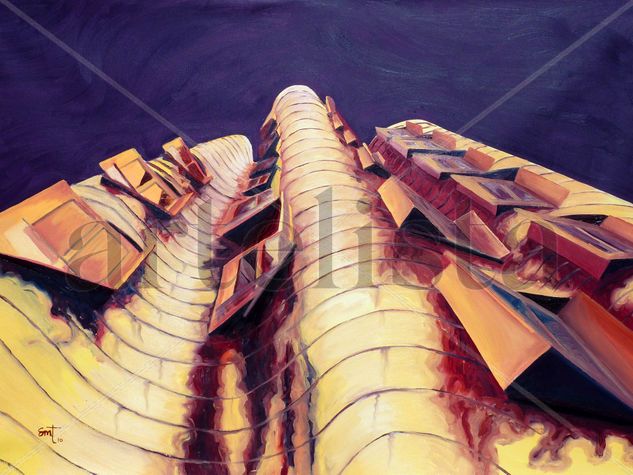 GEHRY-DUSSELDORF-02 Oil Canvas Others