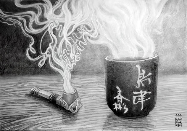 Fuego y agua. El abrazo del humo / Fire and water. The smoke embrace