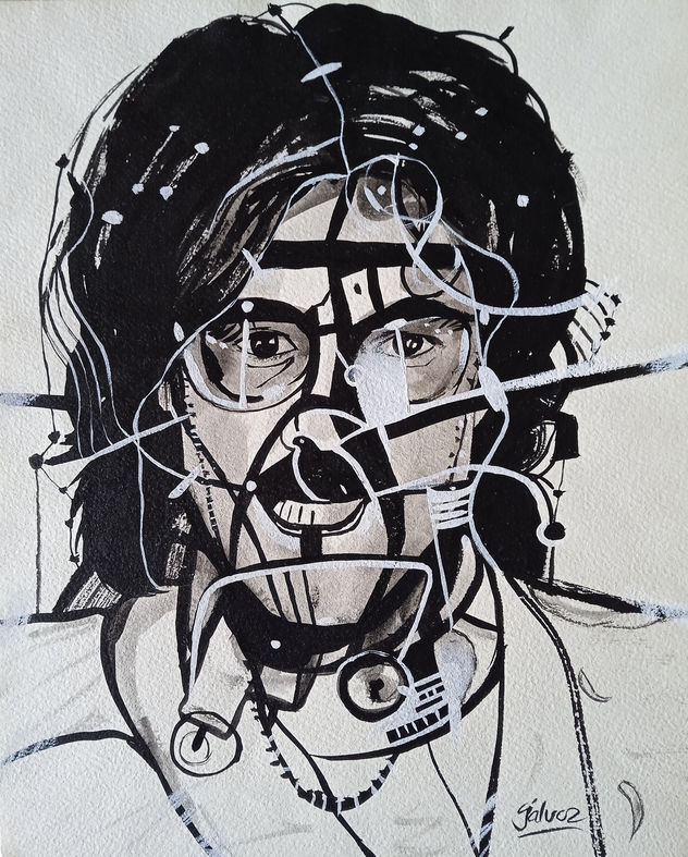 Autorretrato con anginas