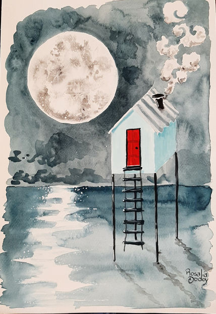 Casita en el río