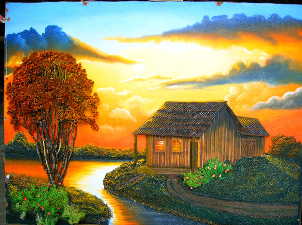 atardecer
