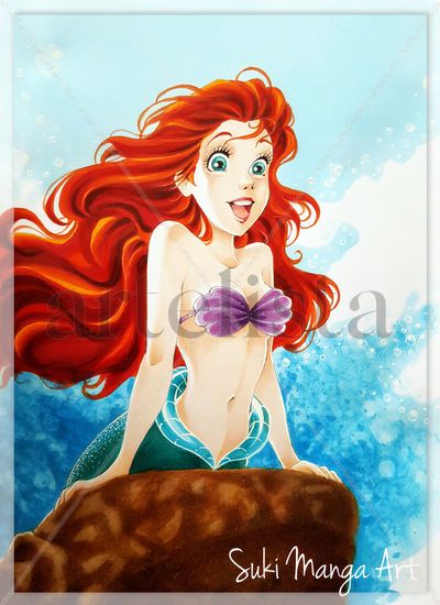 Ariel, the little mermaid Rotulador