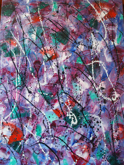 Baile sobre lilas Oil Canvas Others