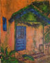 La puerta azul