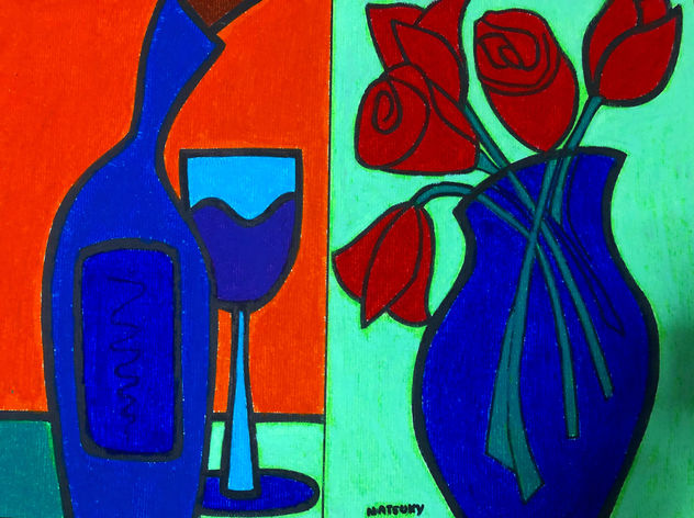 ROSAS Y VINO