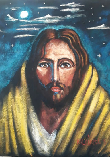 Jesus Acrylic Others Figure Painting