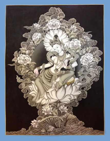 Green Tara Thangka