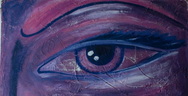 The waschful eye/ El ojo valiente Acrylic Others Others