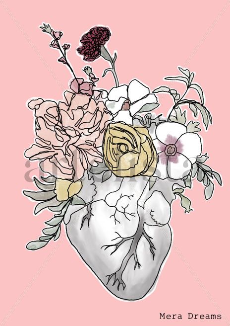 Heart Flower Rose