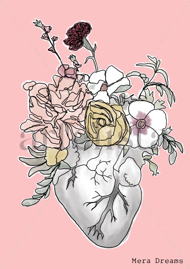 Heart Flower Rose
