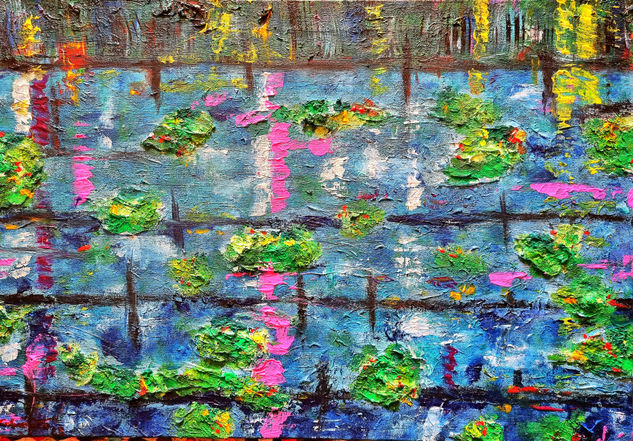 Paisajes interiores (nº3). Acrylic Canvas Landscaping